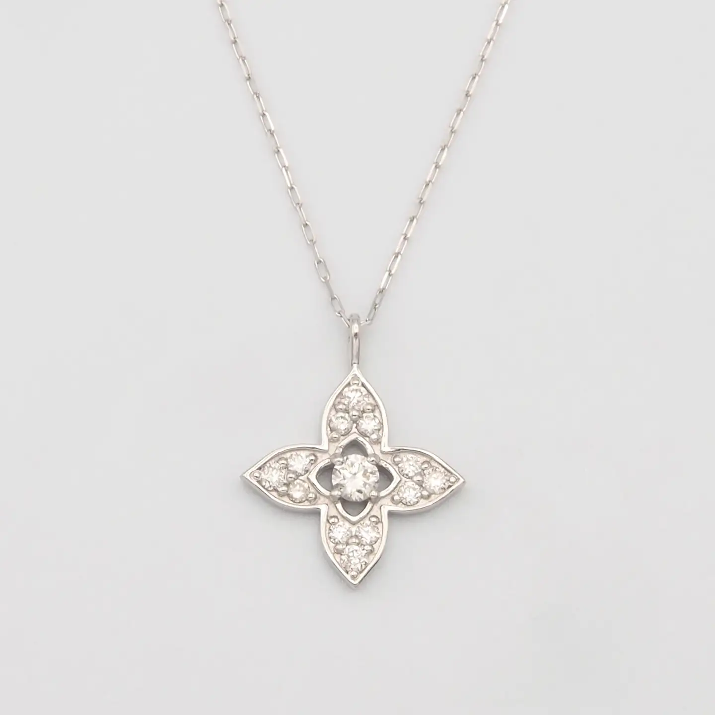 PT900/PT850 0.15ct ダイヤモンド ペンダントネックレス HH-019744 SWBT011