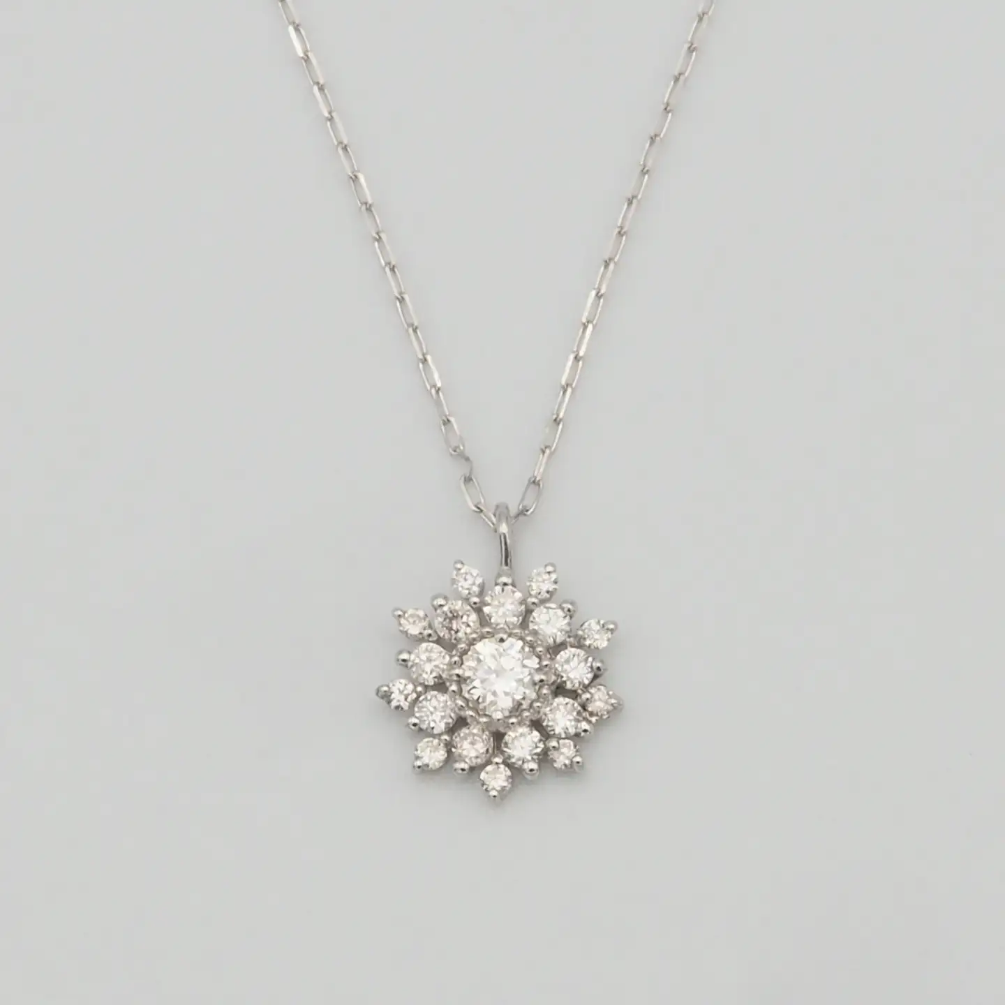 PT900/PT850 0.15ct ダイヤモンド ペンダントネックレス HH-019753 SWBT016-pt