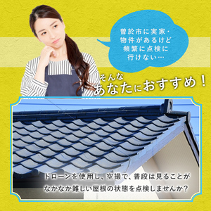 【 家屋調査 】ドローン空撮 屋根点検（※曽於市限定※） 空撮 ドローン 災害対策【内山測量設計】D39
