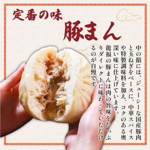【龍福の豚まん】 豚まん 20個 中華まん