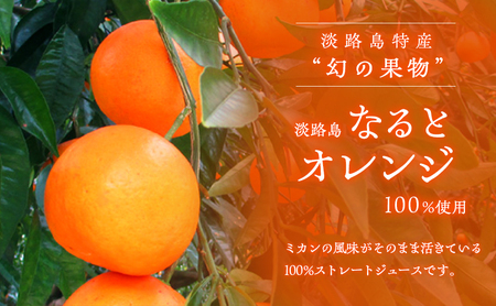 予約受付 淡路島 なるとオレンジ ジュース 2本 セット 詰め合わせ オレンジジュース 100％ジュース 100％ ストレートジュース みかんジュース 鳴門オレンジ 洲本市 お届け：2026年5月中旬～12月下旬まで
