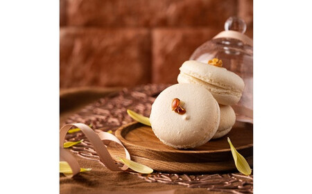 The NISEKO Macaron ニセコマカロン（菊芋・バジル）３個入り×２種セット【26003】
