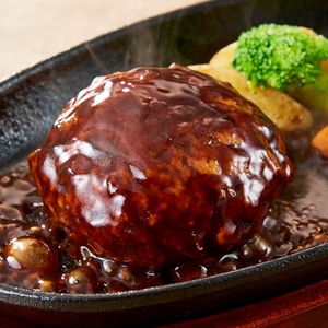 ハピネスハンバーグ　ポルチーニ香るデミグラスソース　155ｇ(固形量110ｇ)×5個【daif007】