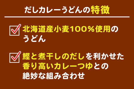 だしカレーうどん 360g (2人前)×6袋 合計2160g (12人前) [0619]