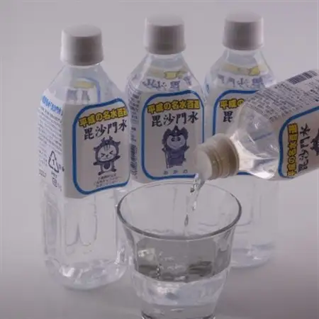 毘沙門水　ミネラルウォーター　平成の名水百選　500ml×24本(1ケース)【1664708】