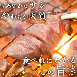 ＜定期便・全3回 (4か月ごとの発送)＞厚切り 塩味 牛タン (総量1.2kg) 定期便 小分け 牛肉 肉 タン 牛たん 味付け 焼肉 塩 BBQ 冷凍 大分県 佐伯市【DH315】【ネクサ】