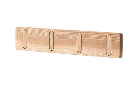 旭川家具 コサイン ウォールフック 北海道タモ HOKKAIDO WOOD インテリア 木工 工芸品 F6S-507