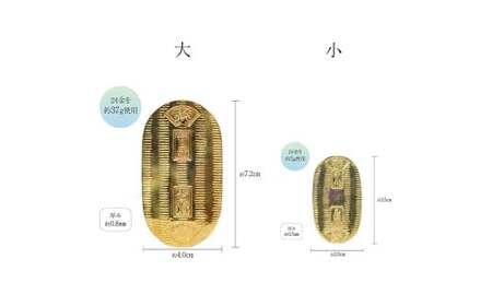 純金 ゴールド 24金 小判 レプリカ 大小セット BQ-155 | 純金