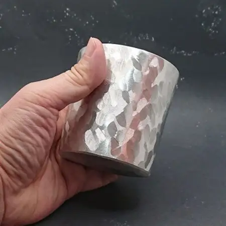 【RR】PB ROCKGLASS ロックグラス タンブラー　はかた錫スタジオの錫酒器【1352799】