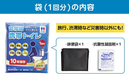 簡易トイレ トイレこまらんくん 携帯トイレ 和式20回分【バイオドットコム】[MGP008]