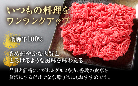 飛騨牛 ミンチ 500g 冷凍真空パック 肉  飛騨高山ミート [MZ039]