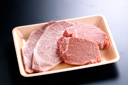 【A5】鳥取和牛ステーキ食べ比べセット【A5等級 サーロイン 200g ヒレ 150g ステーキ 食べ比べ セット 鳥取 和牛 ご自宅用 ギフト 熨斗 プレゼント お取り寄せ グルメ 冷凍】