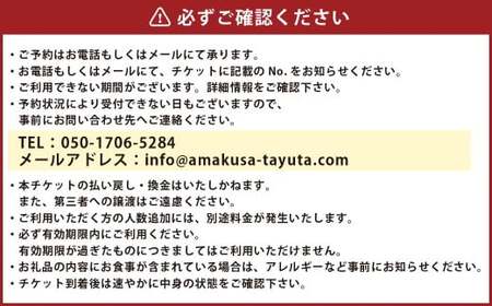 TAYUTAペア宿泊券 1泊2食付 ペアチケット 宿泊 旅行 観光 ペア 2人 2名 熊本県 上天草市