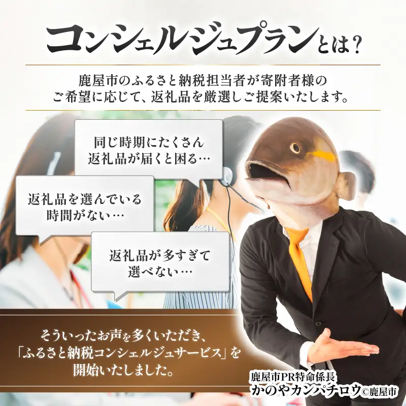 コンシェルジュプラン 寄付額10万円コース KN000-CP010 選べる