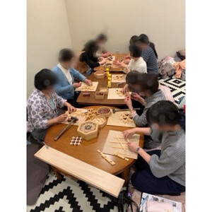 伝統工芸にふれる、組子体験　Eコース（組子コースター）