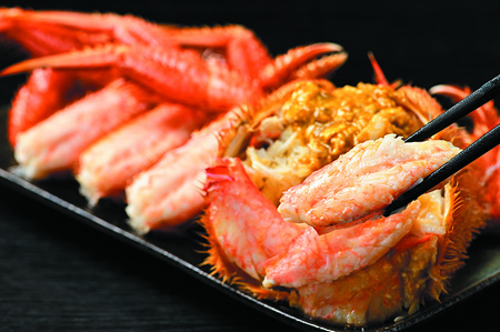 【通年】活ゆで毛蟹（特大）2尾で計1500g【冷凍】国産 北海道産 かに 毛蟹 毛ガニ 毛がに LL