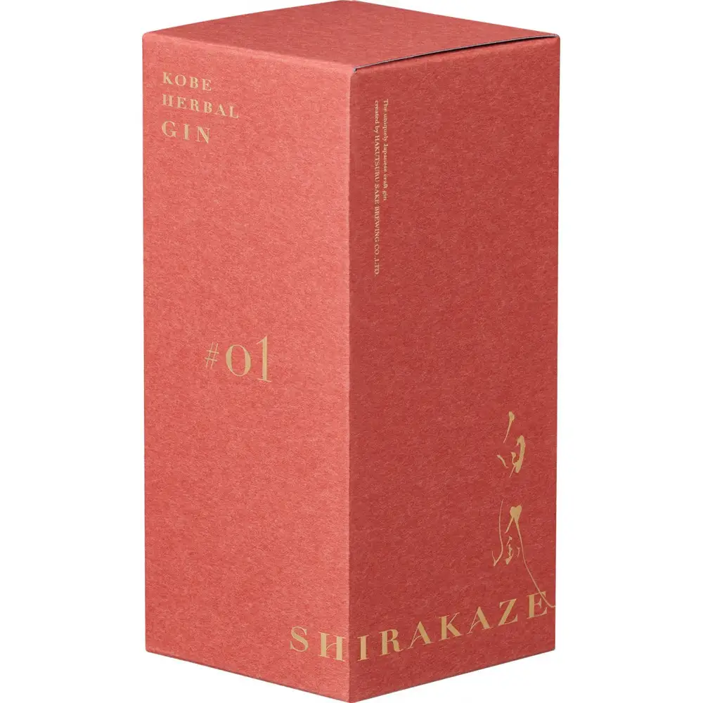 白鶴 KOBE HERBAL GIN 白風 (しらかぜ）#01 700ml瓶 （化粧箱付き）