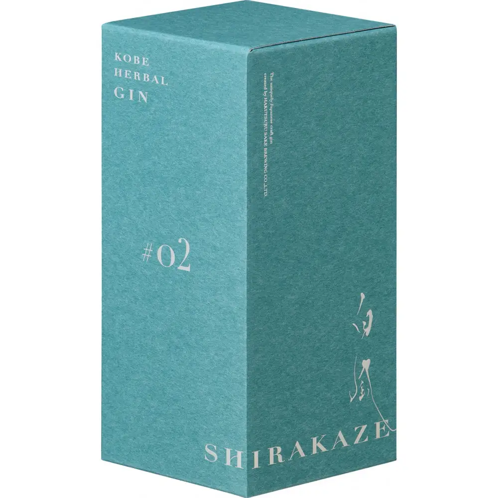 白鶴 KOBE HERBAL GIN 白風 (しらかぜ）#02 700ml瓶 （化粧箱付き）