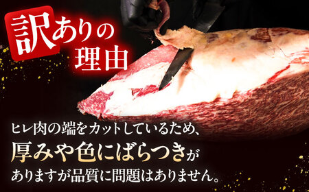 【お中元対象】【訳あり】A4，5等級 博多和牛ヒレ焼肉 600g [ADBM177] ヒレ 焼肉用