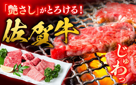 艶さし！ 佐賀牛 焼肉用（バラor肩orモモのいずれか1種）800g 吉野ヶ里町[FDB077]