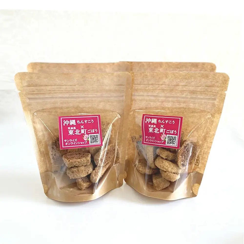 沖縄ちんすこう×東北町ごぼう　50ｇ×4袋　【02408-0153】