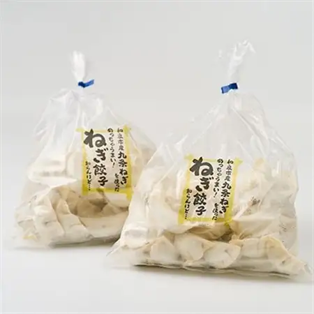 大阪府和泉市産の九条ネギを使用した冷凍餃子　48個入×2パック(計96個)　道の駅で大好評!【配送不可地域：離島】【1182130】