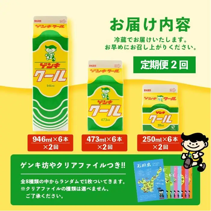 【定期便_2回】ゲンキクールバリューセット　GN-1_2t