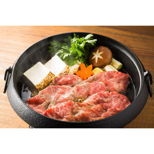 鳥取和牛 もも肉うすぎり（すき焼き・しゃぶしゃぶ・鍋用） 約500g|モモ