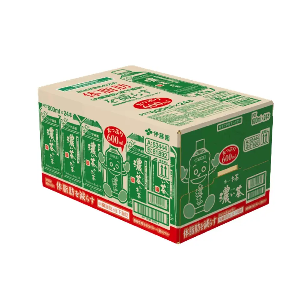 【隔月3回定期便】おーいお茶濃い茶 600ml×24本(合計3ケース) K071476