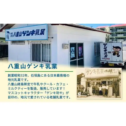 【定期便_3回】八重山ゲンキ乳業 オールスターセット　GN-2_3t