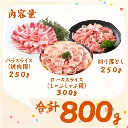 福岡県産ふくよか豚詰合せセットB【配送不可地域：離島】【1656356】