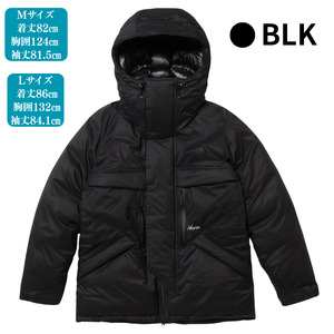 NANGA MOUNTAIN BELAY COAT ナンガ ダウンジャケット 極暖 マウンテンビレーコート アウター ダウン コート 上着 防寒 防水 防風 透湿 日本製 米原市 グースダウン アウトドア キャンプ 登山 高級 グレーL