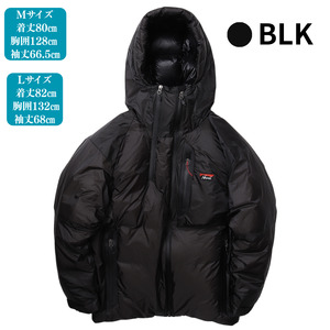 NANGA AURORA TEX LIGHT DOWN JACKET MIKAMI ナンガ ダウンジャケット ミカミ オーロラテックスライト ダウン アウター コート 防寒 防水 透湿 軽量 登山 日本製 アウトドア 米原市 キャンプ 上着 高級 ブラックM