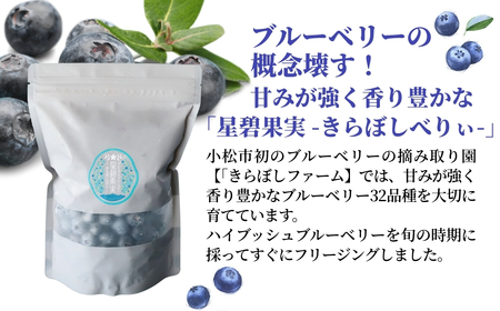 冷凍ブルーベリー 1.5kg（500g×3袋） きらぼしファーム ブルーベリー