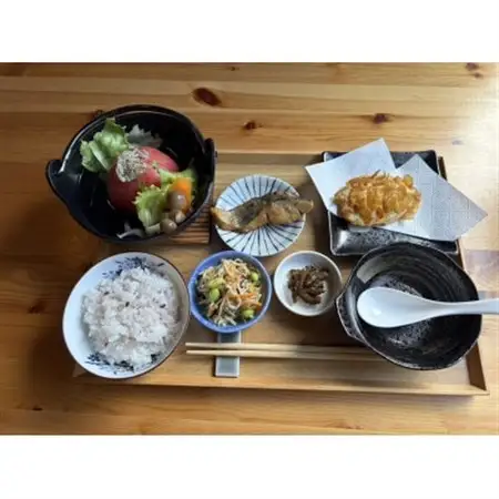 とまり來ご膳(月替わり)+ドリンク+ケーキセット　お食事チケット【1659512】