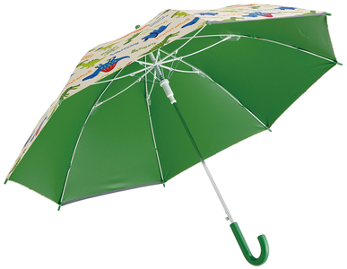 子供用 晴雨兼用 ジャンプ傘 55cm ディノサウルス 日傘 6-327