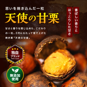 【先行予約】天使の甘栗 和栗焼き栗600g | 栗 甘栗 国産和栗 自然の甘み 無添加おやつ 焼き栗600g やさしい甘さ 大分県 中津市 