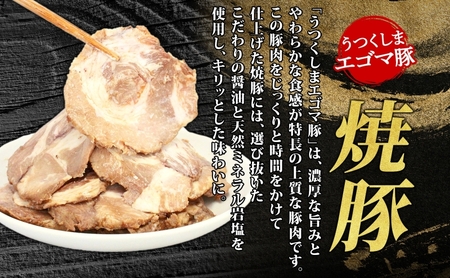 大沼亭 市場直営店 スライスチャーシュー 肩バラ 約800g チャーシュー 焼き豚 焼豚 煮豚 うつくしまエゴマ豚 バラ肉 豚肉 豚 ポーク おつまみ トッピング お取り寄せグルメ 送料無料 福島県 郡山市