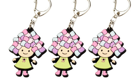 ご当地キャラクターあじさいちゃん 3個セット＋せとわらしグッズ 1個　キーホルダーセット【開成町商工振興会】[BDAY010]