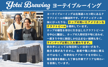 Yotei Brewing クラフトビール ペールエール（350ml缶）24本セット【55002】