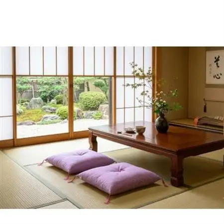 ローズパープル小座布団45cm×45cm　2枚セット【1633312】