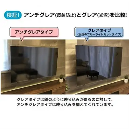 大阪府和泉市　49AG2　49インチ用　テレビ画面保護パネル　アンチグレアタイプ　テレビガード【1669360】