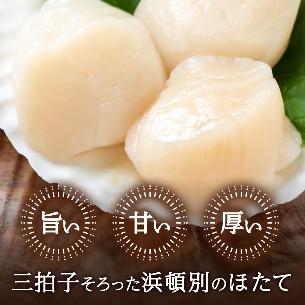 【1月下旬発送】 ほたて 貝柱 冷凍(15粒前後)200ｇ×3パック 小分け お取り寄せ 刺身 《横田水産》 北海道ホタテ ホタテ玉冷 刺身用 帆立 冷凍 刺身 オホーツク 海鮮 食品 北海道ふるさと納税