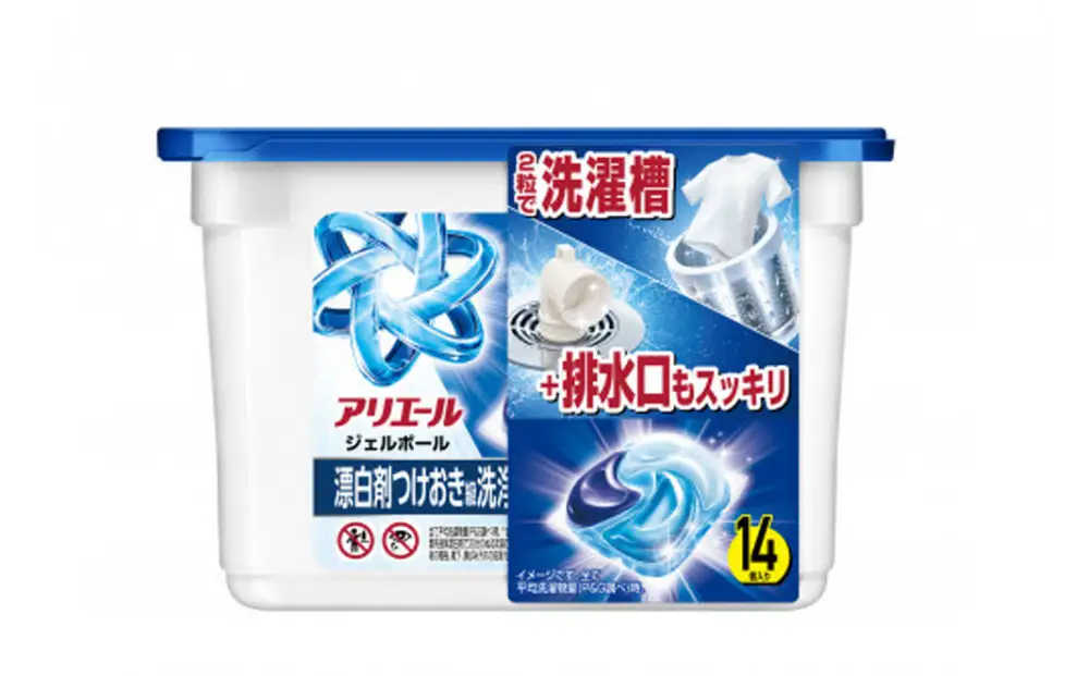 アリエール ジェルボール プロ 本体14個 & レノアハピネス アンティークローズ つめかえ用720mL