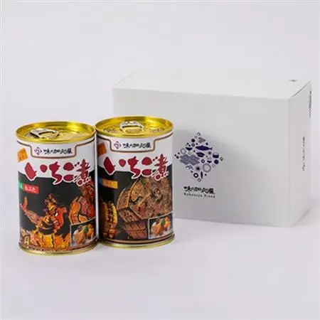 【ウニ×アワビの潮汁】ねぶた競演 いちご煮 415g×2缶【1668484】