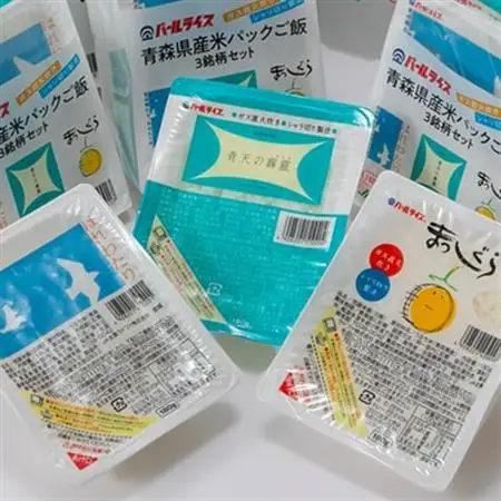 青森県産米パックご飯(180g)3銘柄セット【1672578】