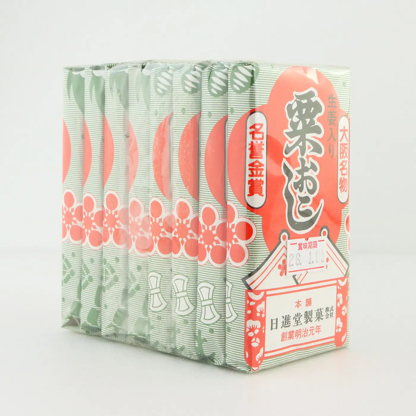 伝統の銘菓 粟おこし 8枚×12袋入り 【 日進堂製菓 】 