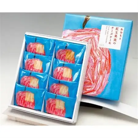 あおもり紅玉果実のチーズケーキ8個入り×2箱【1618809】