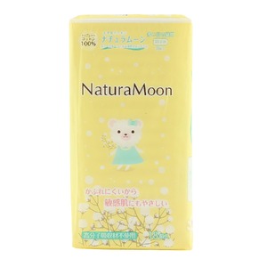 ナチュラムーン生理用品　昼用羽なし18個入×6個