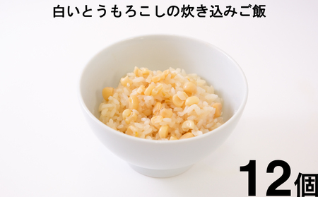 【パックご飯】 白いとうもろこしの炊き込みご飯 古代米おかゆ 32個セット ごはんパック 食べ比べ